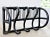 Natural Boho/Minimalist bent bamboo and rattan coat/hat rack. Perfect to hang coats, bags, dog leashes, towels, and...