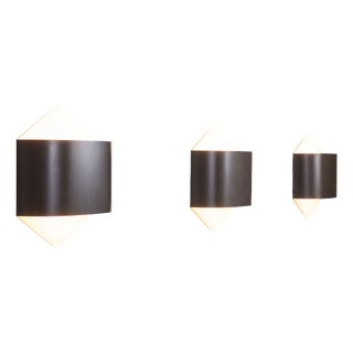 Model 2010 Wall Lamps by Rolf Krüger & Dieter Witte for Staff Leuchten, 1960s, Set of 3 For Sale