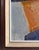Wood 1966 Abstract Swedish Modern Portrait Painting by Thomas Ekvall For Sale - Image 7 of 12