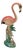 Mid 20th Century Detailed Pink Flamingo Ceramic Tabletop Sculpture Brad Keeler For Sale