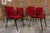 Wood Vintage Occhio Desk Chairs by Roel Vandebeek for Drisag, 2000s, Set of 6 For Sale - Image 7 of 11