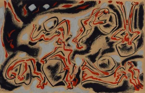 Untitled 1962 Lithograph 1 by André Masson
