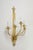1950's Large Solid Brass French Sconces a Pair For Sale In New York - Image 6 of 14