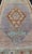 Vintage Turkish Oushak small mat size Rug with All-Over Sub-Geometric Medallion Design. Keivan Woven Arts / rug EN-15932,...