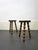 Vintage French Brutalist Stools, 1950s, Set of 2 For Sale - Image 4 of 7