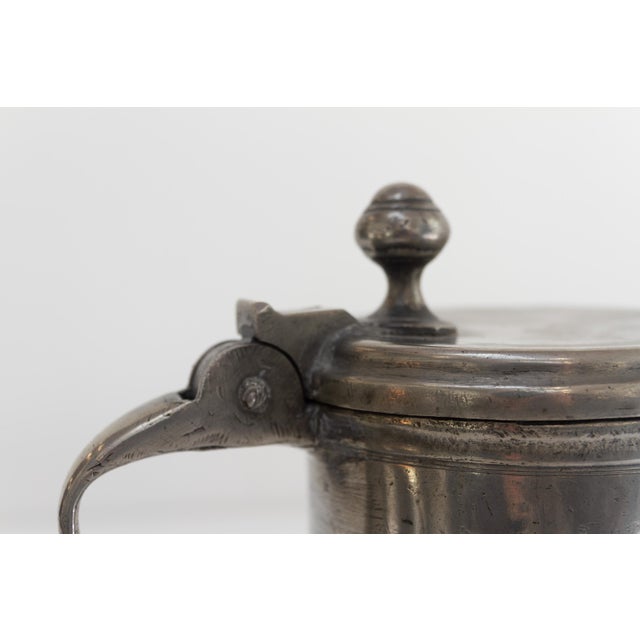 Antique English Pewter Tankards, 1900s, Set of 4 For Sale - Image 17 of 18