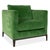 Maxalto by B&b Italia Lucrezia Soft Armchair Fabric Green Sam by Antonio Citterio from B&b Italia / C&b Italia For Sale - Image 11 of 11