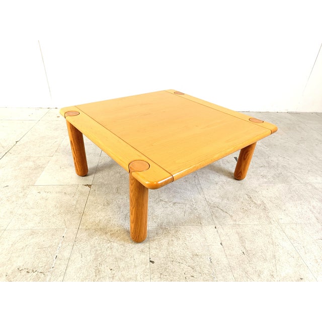 Mid-Century Wooden Coffee Table, 1970s For Sale - Image 6 of 8