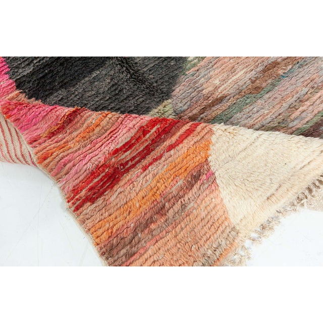 Contemporary Abstract Moroccan Wool Rug by Doris Leslie Blau For Sale - Image 9 of 10