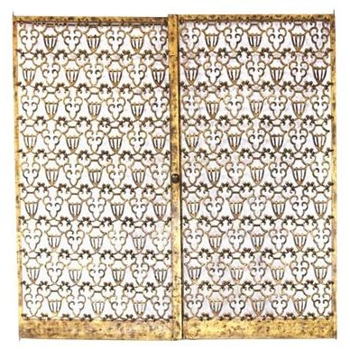 Metal Bronze Doors by Raymond Subes, Set of 2 For Sale - Image 7 of 7