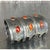 Mid 20th Century Vintage Carnelian Gilt Silver Turkoman Cuff For Sale - Image 5 of 12