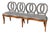 Barry Dixon for Tomlinson Erwin-Lambeth "Albemarle" Interlocking Circle Back Banquette Bench For Sale
