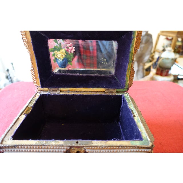 Tramp Art Couture Jewelry Box, 1890s For Sale - Image 4 of 7