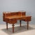 Antique Desk in Walnut with Leather Insert and Drawers, Italy, Late 19th Century For Sale - Image 10 of 10