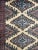Pretty small vintage Pakistani rug with nice geometrical design in style of Turkmen rugs, and beautiful colours with beige...