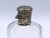 Traditional Mid-19th Century Blown Crystal Flask With Silver Plated Fittings For Sale - Image 3 of 7