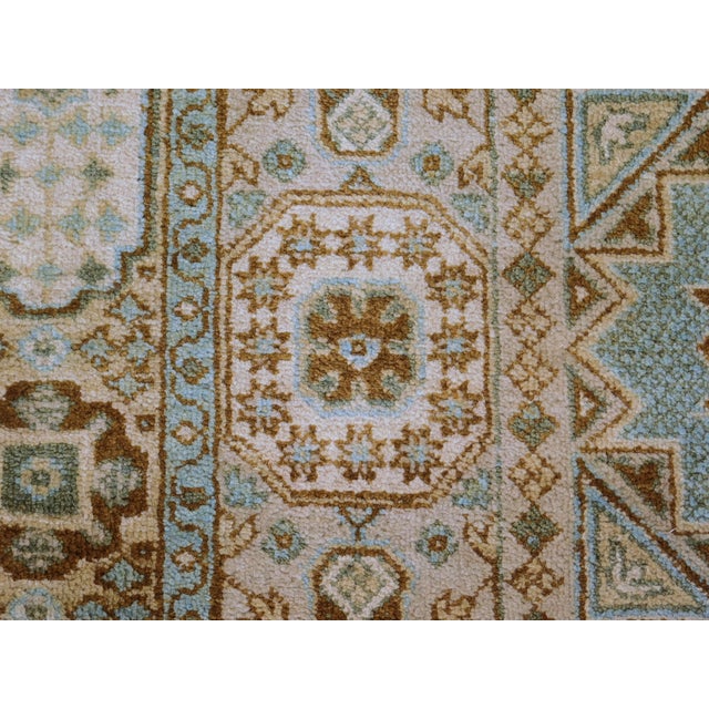 Textile Hand-Knotted Vintage Runner Rug. 3'x 12' For Sale - Image 7 of 17