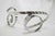 David Elijah Herschler Chrome Freestanding Ribbon Twist Modern Art Sculpture For Sale - Image 9 of 17