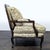 French Louis XV Style Upholstered Bergère Lounge Chair For Sale - Image 3 of 15