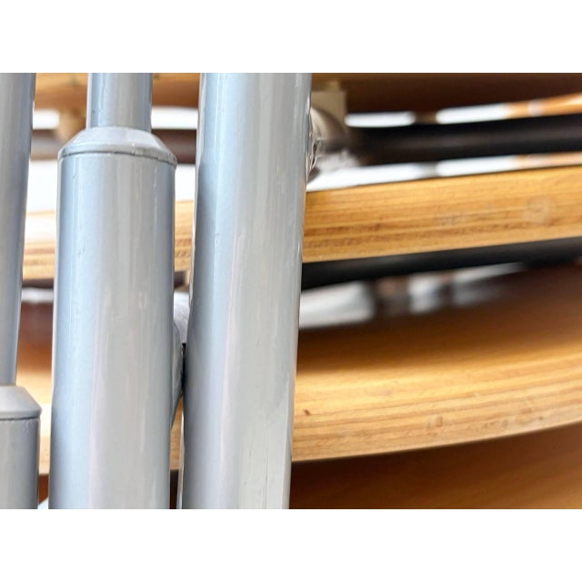 Stackable Round Studio Chair from Bemefa, 1990s For Sale - Image 15 of 18