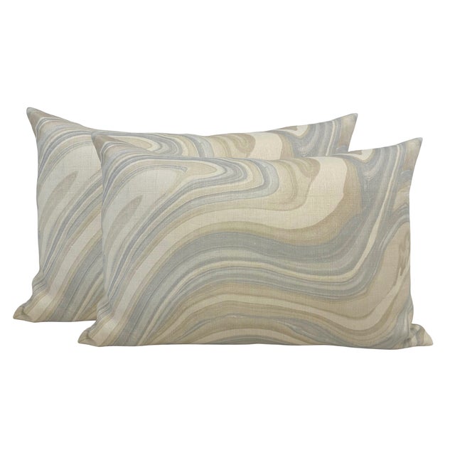 ⭐️ Ships Within 2 Days On the Front: Designer Linen Fabric On the Back: Ivory Linen Fabric Fabric Content: 100% Linen All...