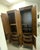 This Mid-Century Henredon pair of tall cabinets is from the iconic Scene One Collection. It's Merging architectural height...