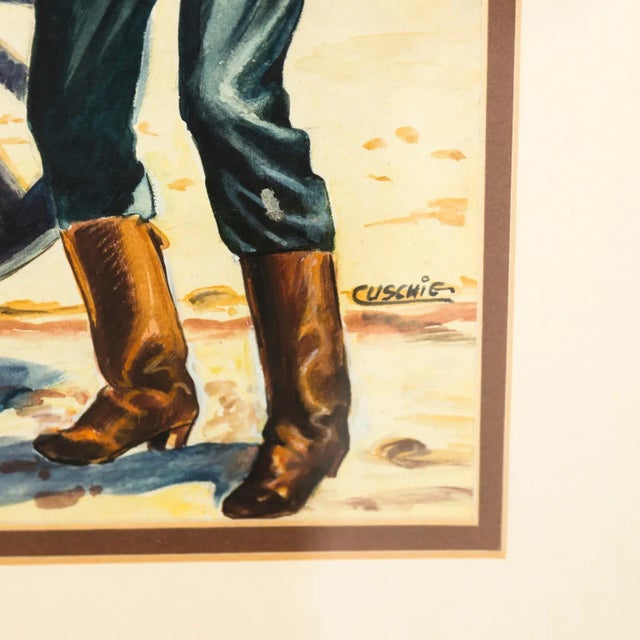 Western Pulp Art Cover Illustration, Cuschiz For Sale In New York - Image 6 of 11