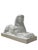 White Ceramic Sculpture of a Sphinx by Charles Vos for De Spinx Maastricht, 1920s For Sale - Image 8 of 14