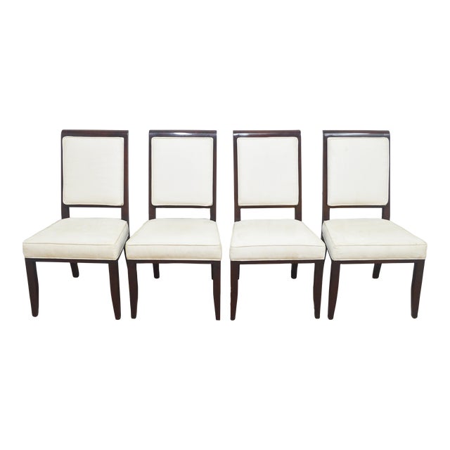 Henredon Modern Dining Chairs Set of 4 Chairish