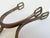 1900 - 1909 Antique Brass Cavalry Spurs, a Pair For Sale - Image 5 of 9