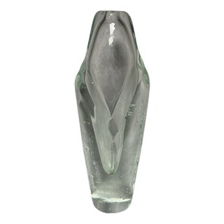 Art Glass Vase, Czechoslovakia, 1960s For Sale