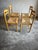 Italian Rush Seat Dining Chairs, Set of 4 For Sale - Image 4 of 6