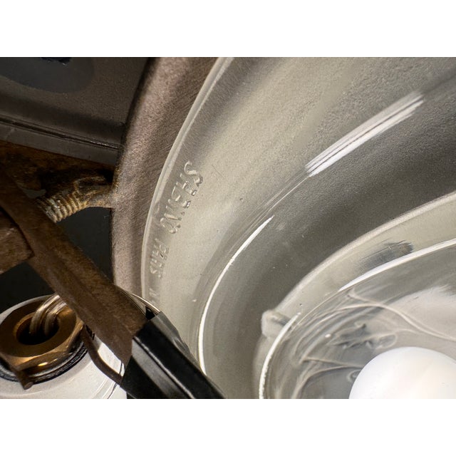 Art Deco Chandelier with Eight Panels from Sabino Paris, 1925 For Sale - Image 18 of 18