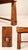 Brown Vintage Dining Table and Chairs Set in Sheesham Wood, 2000s, Set of 5 For Sale - Image 8 of 11