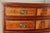 Wood American Federal Feathered Birch and Mahogany Bow Front Chest of Drawers For Sale - Image 7 of 12