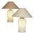 Murano Glass Table Lamps Model Tschung by Ingo Maurer for M Design, 1970s, Set of 2 For Sale