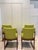 Mid-Century Modern Danish Teak Dining Chairs Attributed to Vamdrup Stolefabrik, 1960s, Maharam Meld Chartreuse — Set of 4 For Sale In New York - Image 6 of 8