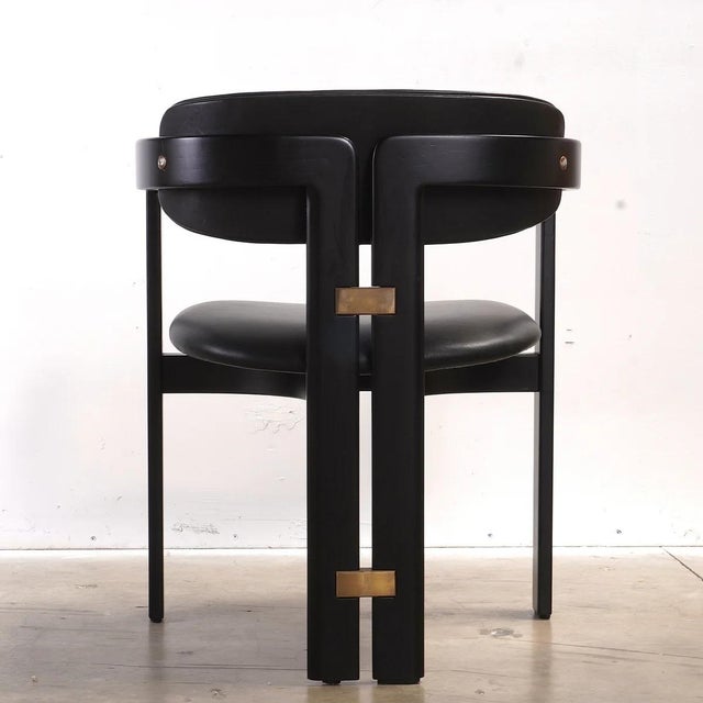 Pamplona Dining Chair Attributed to Augusto Savini for Pozzi, Italy, C1960s Pair Of For Sale - Image 9 of 11