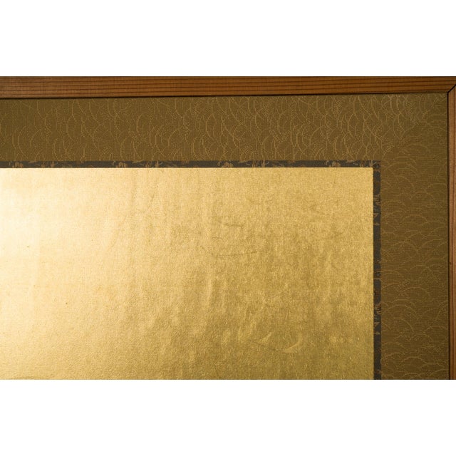 Japanese Meiji Two-Panel Screen With Tom Turkey and Hen, Signed Yoho, C. 1900 For Sale - Image 13 of 15