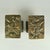 Brutalist Bronze Push Pull Door Handles with Abstract Relief, 1970s, Set of 2 For Sale - Image 4 of 10