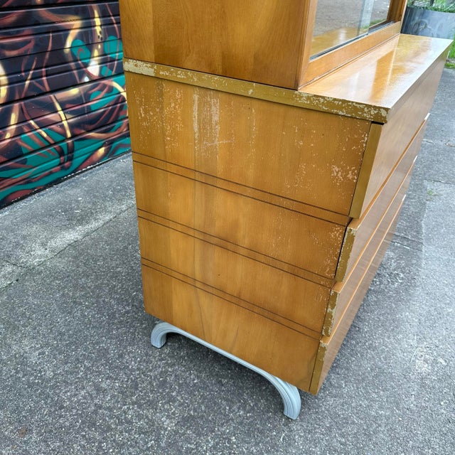 Kensington Furniture Company Kensington Furniture Two Piece Hutch For Sale - Image 4 of 12