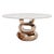 "Magistrale" Round Table with Bronze and Stainless Steel, Handmade Bizimyer Furniture. Unmatched. Unrivalled. Designed by...