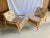Mid Century Bamboo and Rattan Chairs Ficks Reed - A Pair For Sale - Image 10 of 10