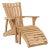 Hampton Teak Outdoor Lounge Chair For Sale