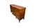 Brown Vintage c.1950's Drexel Flame Mahogany Serpentine Breakfront Buffet Credenza (D. 821-11 Wal) For Sale - Image 8 of 12