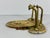Metal Early 20th Century Art Nouveau Cast Iron Tie Rack: Judd Woman Profile Key Holder For Sale - Image 7 of 10