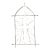 Vintage Architectural Element Metal Cross Window Grate For Sale