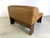 1960s Vintage Brutalist Leather Armchair, 1960s For Sale - Image 5 of 12