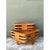 Vintage Stacked Rattan Side Table After Paul Frankl For Sale - Image 9 of 12