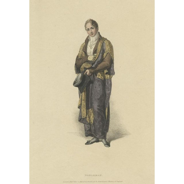 After Uwins, Portrait of a Nobleman, Lord Belgrave, 1813, Print For Sale - Image 3 of 10